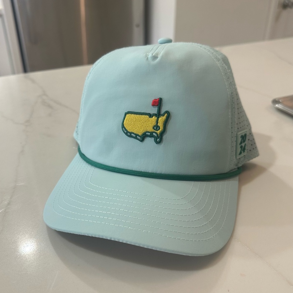 2024 Masters Dated Tech Logo Rope - Color Jade; Unisex fit